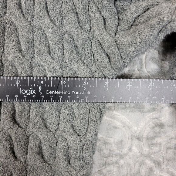 Joie Sweater Womens Medium Gray Chunky Knit Button-Up Cardigan Long Sleeve - Picture 3 of 7